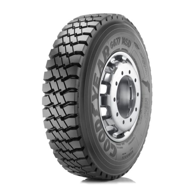 1000R20 146K G677 Goodyear 16PR Trac-On BLK CHL